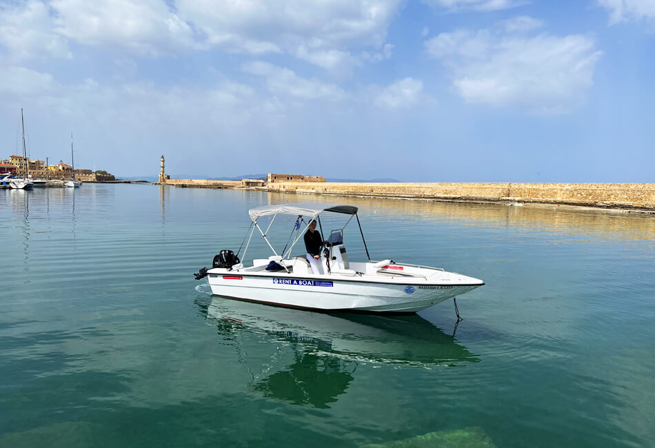 18,4 Ft Kreta Mare Motorbåd Bareboat (ingen skipper)