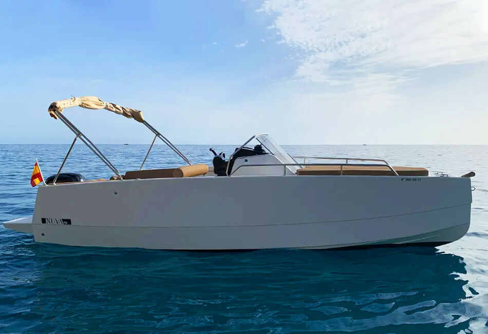 19 Ft Nuva m6 Open Luxury Powerboat (With License)