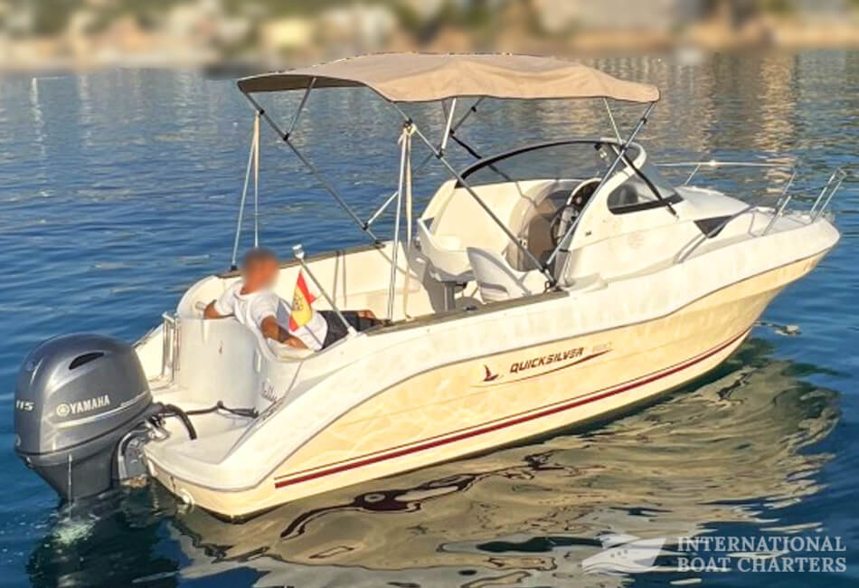 20 قدمًا Quicksilver 620 Motorboat Cabin Cruiser 