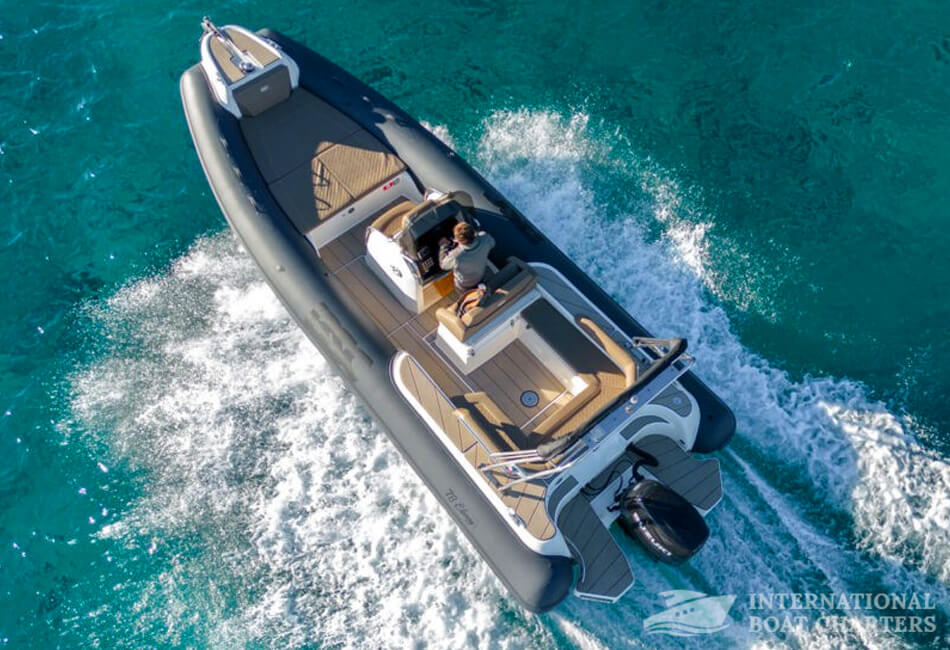 27 Ft Bsc Colzani 78 Ebony Luxury Inflatable Motorboat 