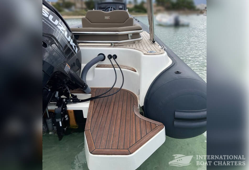 27 Ft BSC Colzani 78 Ebony Luxury Inflatable Motorboat 