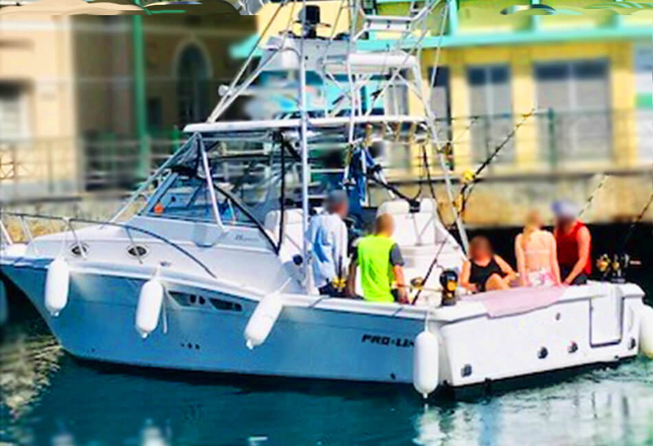 33 ฟุต Proline Express Luxury Sportfisherman การบำบัดของแม่