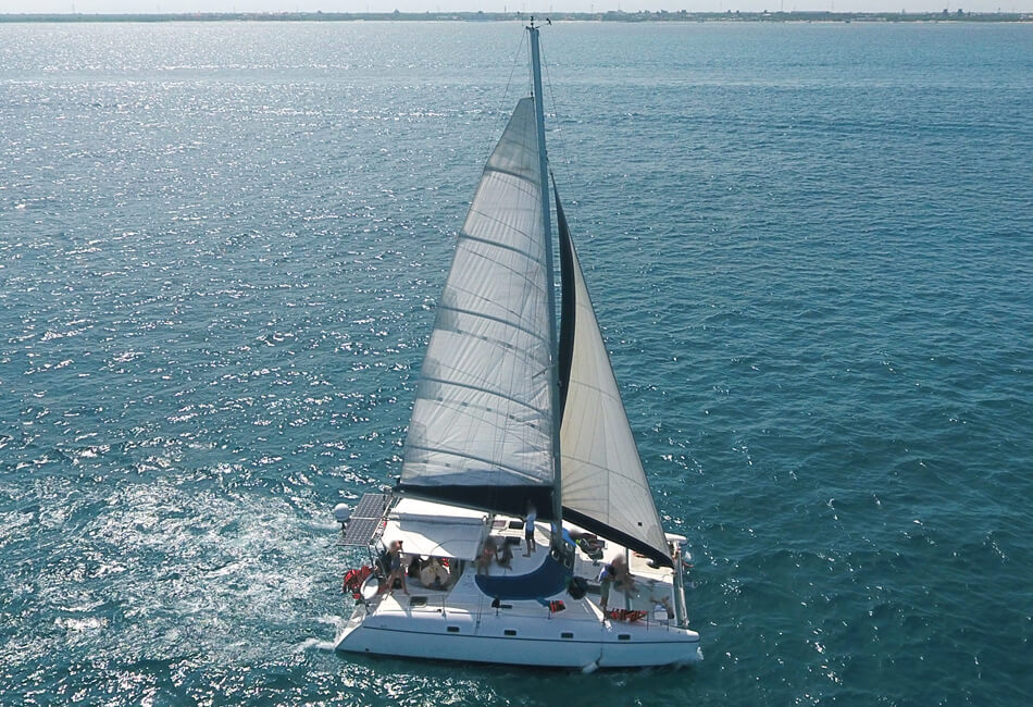 36 ft royale catamaran - (Gedeeld en privé zeilen)