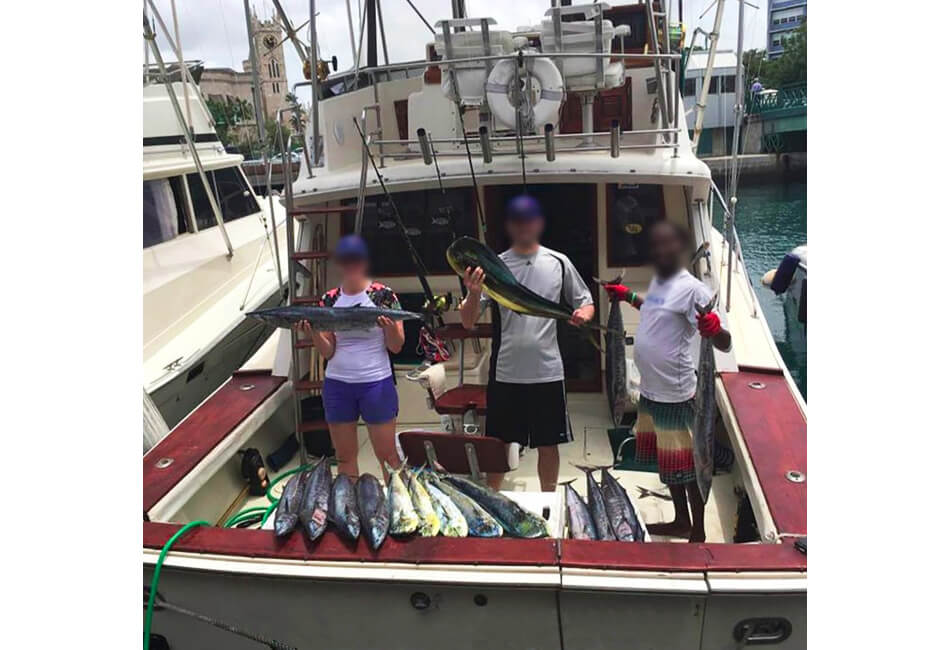 Pescadores deportivos personalizados de 37 pies 