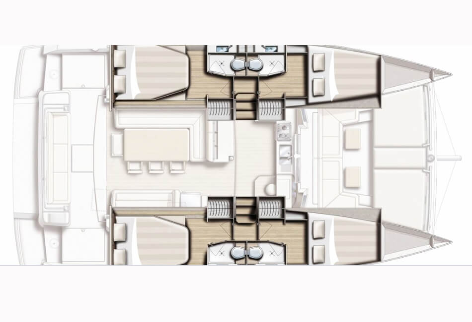 39.8 Ft Bali 4.1 Catamaran DS-2019