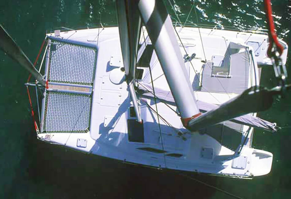 43,6 ft katamarán Voyage 440-M 