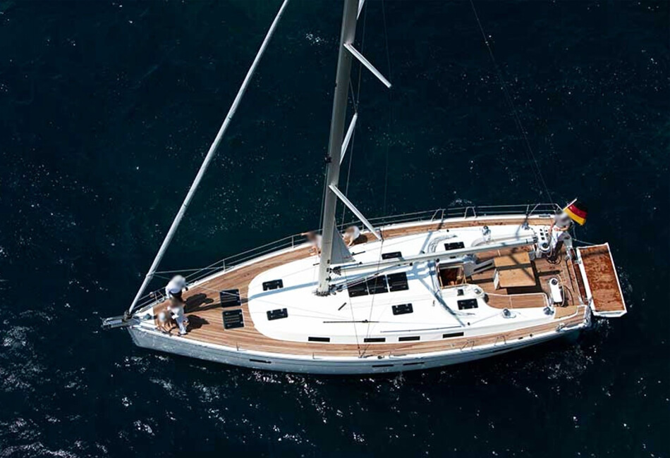 45 ft Bavaria zeilboot 