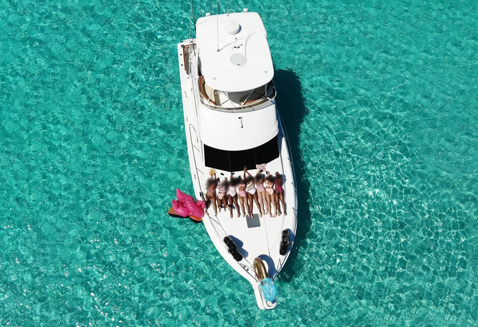 45 Fuß Cabrio-Yacht 