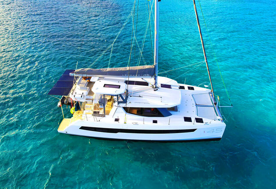 45-Foot Leopard 45 Sailing Catamaran