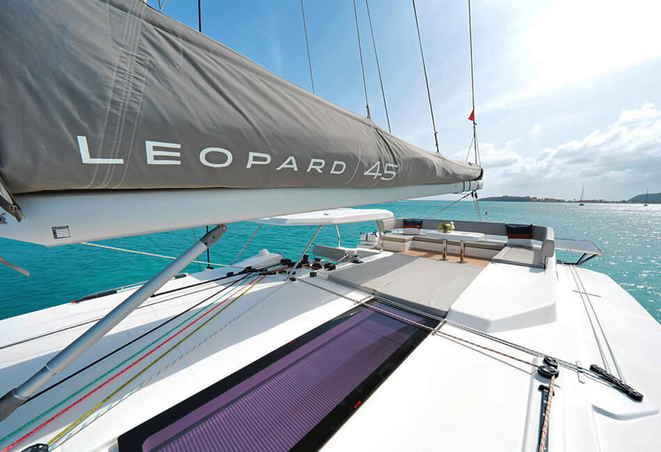 45-foot Leopard 45 Sailing Catamaran