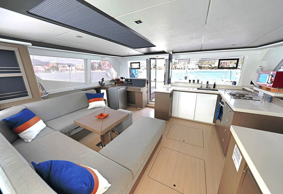 45-foot Leopard 45 Sailing Catamaran