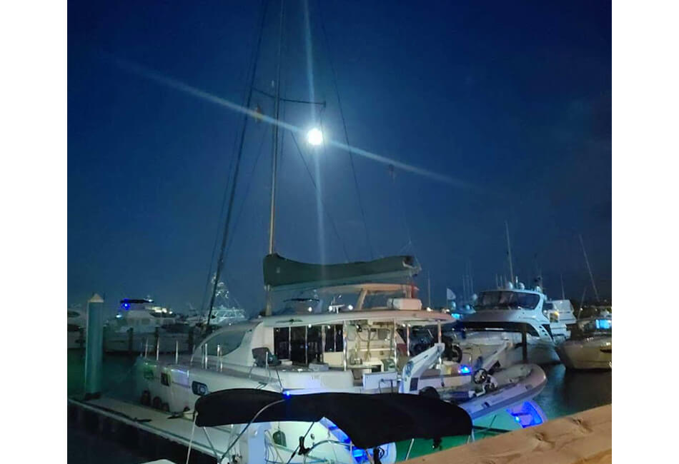 Catamaran à voile de luxe léopard de 46 pieds 