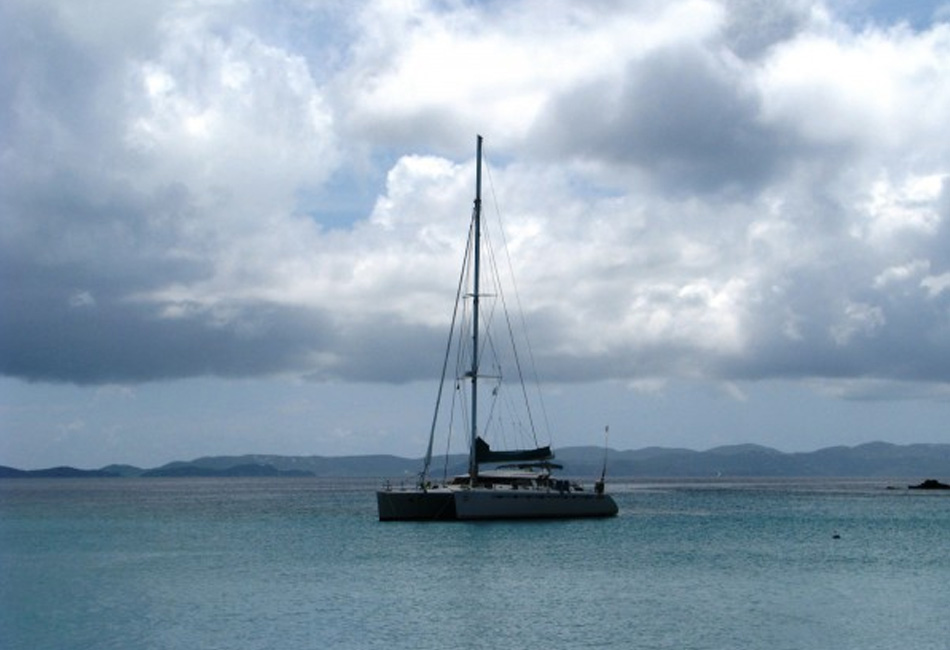 48 fot segling Katamaran