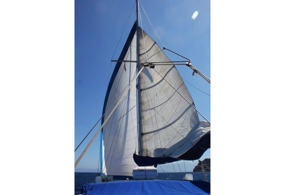 49 ft op maat gemaakte handgemaakte zeilboot 