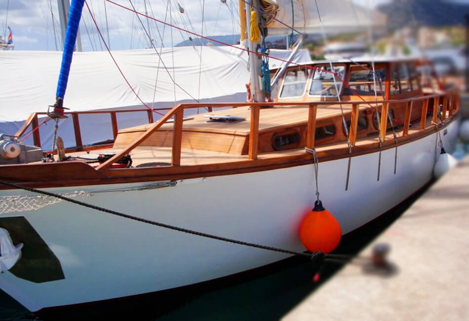 Barca a vela fatta a mano personalizzata da 49 piedi 