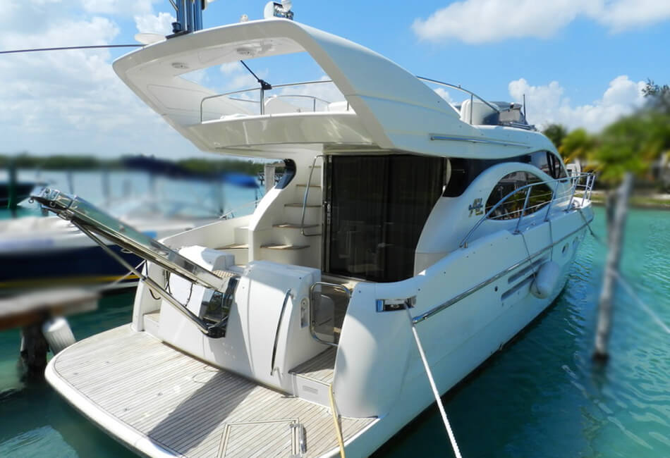 Luxuriöse Yacht mit 50 Fuß Azimut Flybridge 
