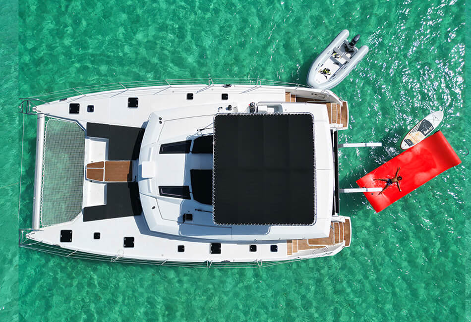 50-foot Fountaine Pajot 50 Power Catamaran