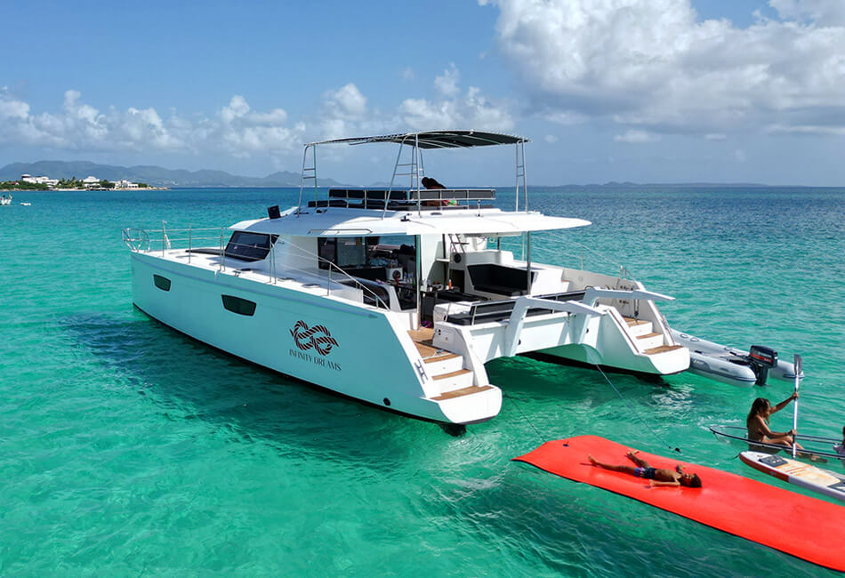 50-foot Fountaine Pajot 50 Power Catamaran