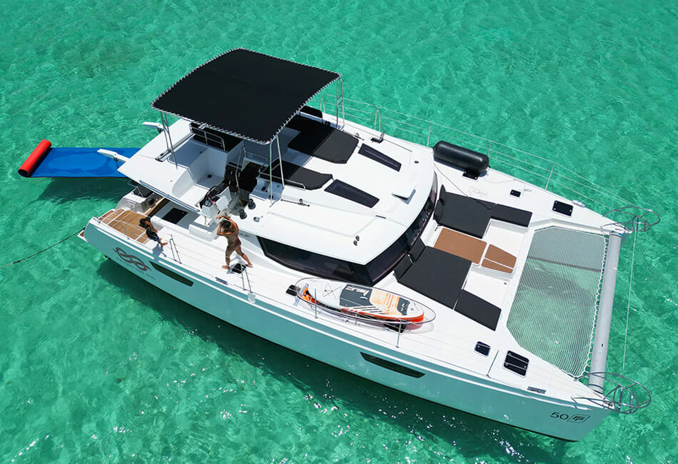50-foot Fountaine Pajot 50 Power Catamaran