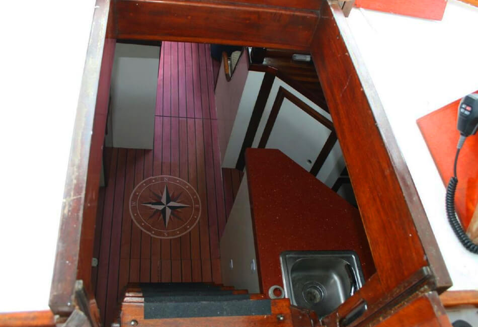 50 fot Marconi Cutter segelbåt 