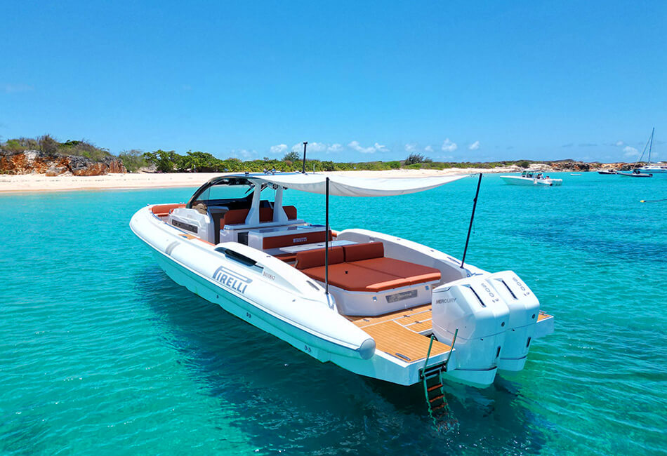 50-foot Pirelli 50 Motorboat 