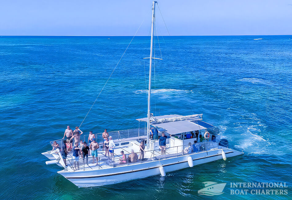 51-Foot Open Sail And Motor Party Catamaran 