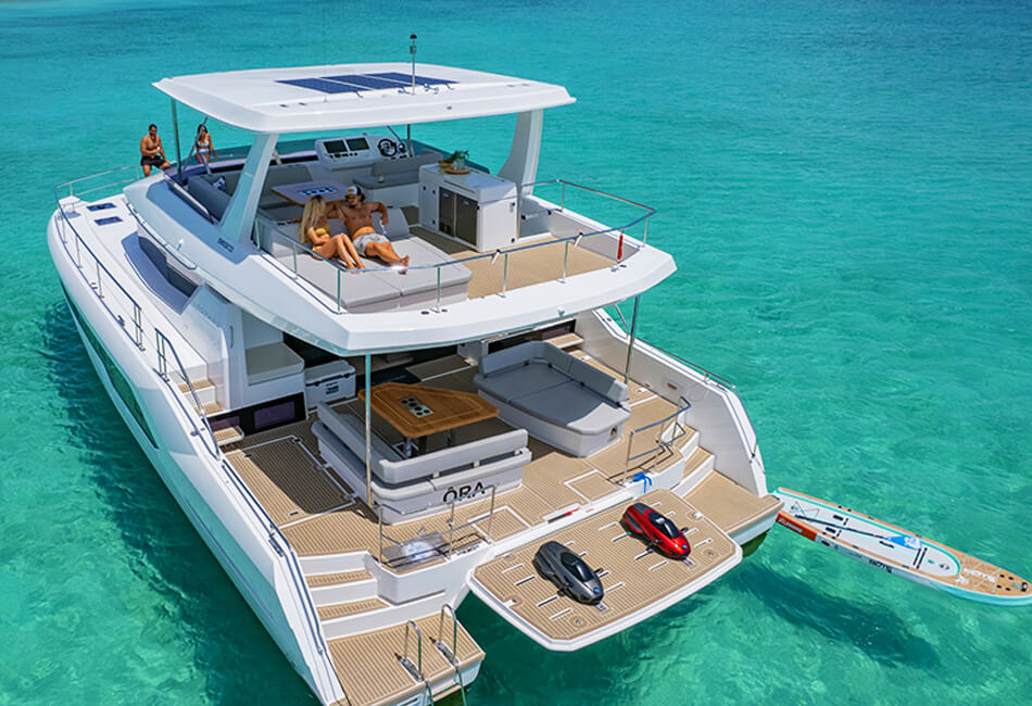 53-Foot Leopard 53 Power Catamaran - Anguilla Boat Charters