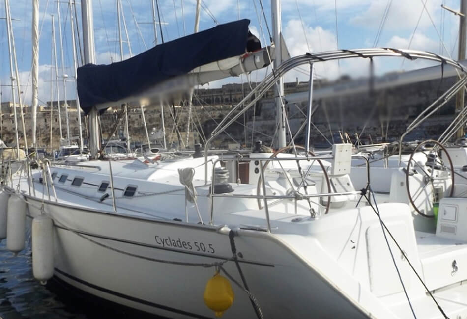 54.6 Ft Beneteau Cyclades 50.5 Sailboat MB-2009