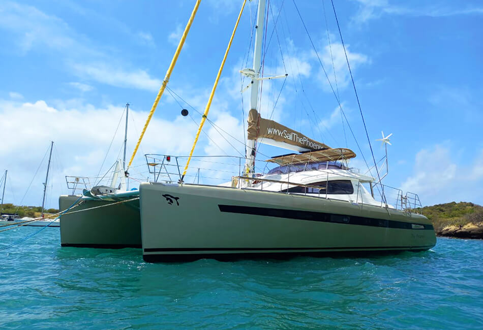 62-foot Privilege 62 Sailing Catamaran