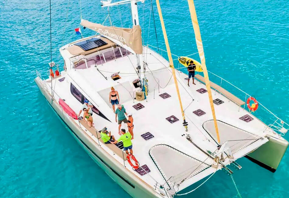 62-foot Privilege 62 Sailing Catamaran