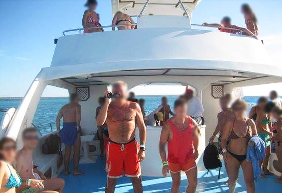 65 Ft Schifenders Catamarã motorizado para festas