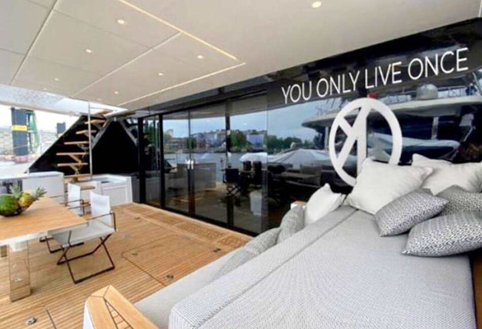 77-foot Sunreef 70 YOLO 77 Sailing Catamaran