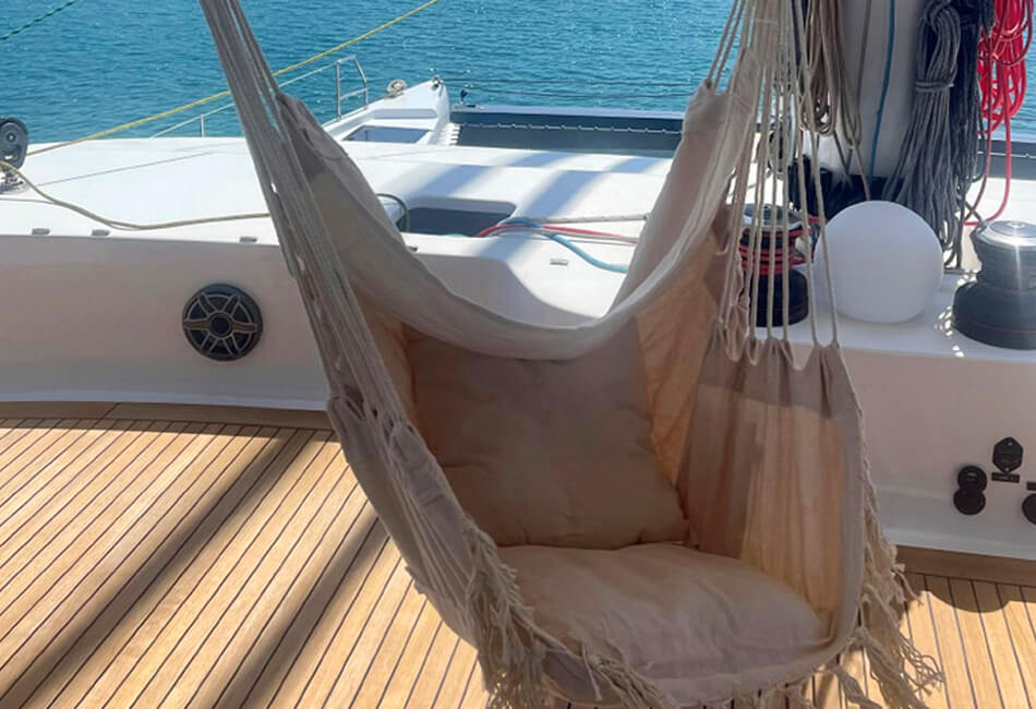 77-foot Sunreef 70 YOLO 77 Sailing Catamaran