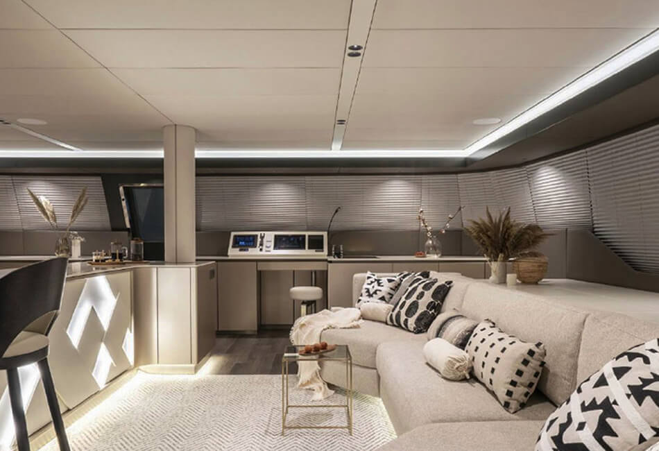 77-foot Sunreef 70 YOLO 77 Sailing Catamaran