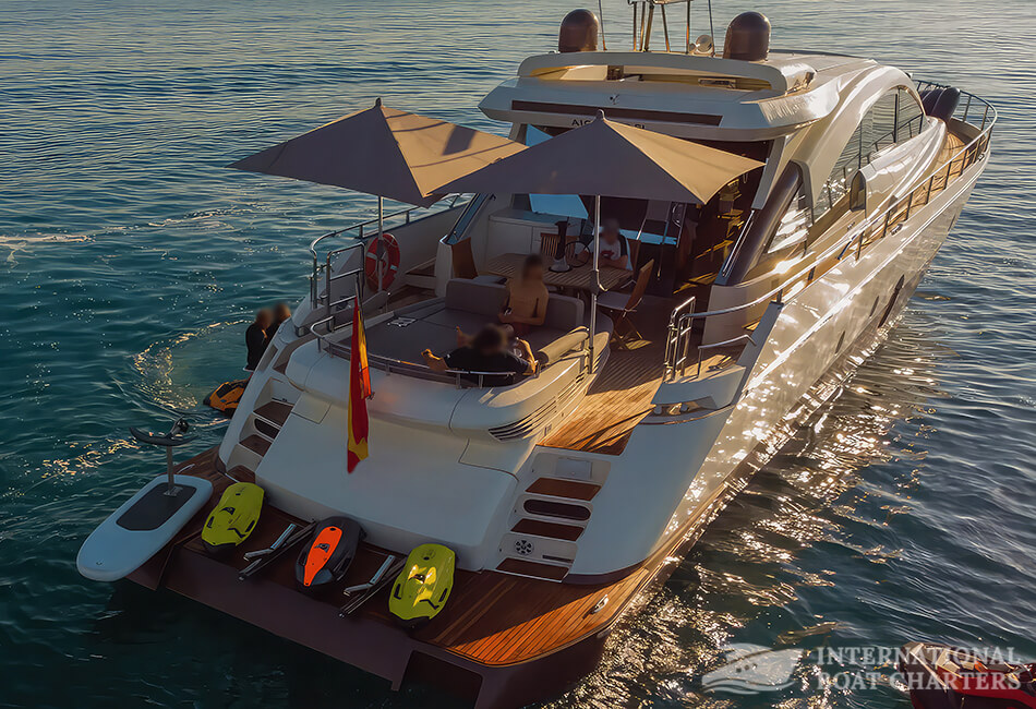 75.5ft/23m AICON 72 SL Luxury Yacht 