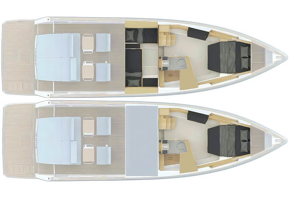 13.45m/44ft Fjord 44 Open Luxury Yacht 