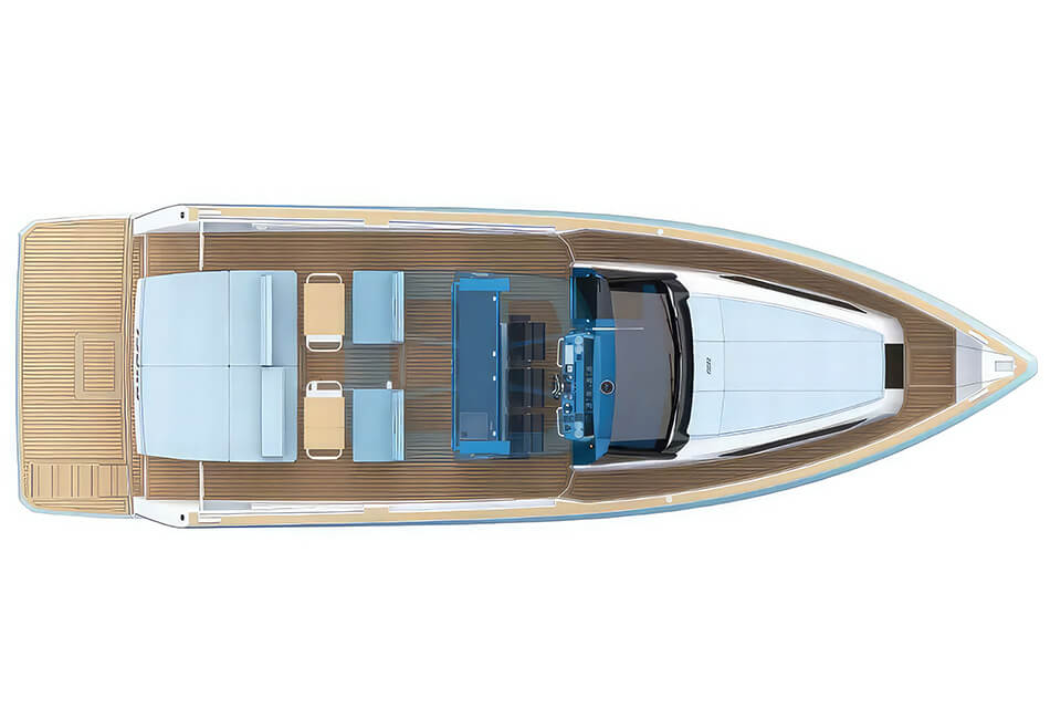 13.45m/44ft Fjord 44 Open Luxury Yacht 