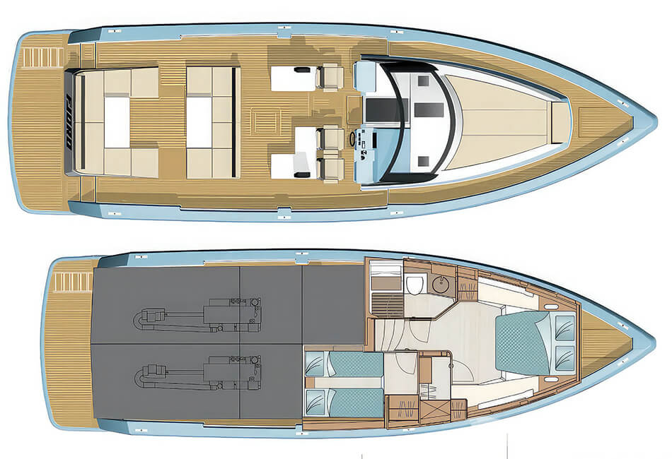 15.98m/52ft FJORD 52 OPEN LUXURY YACHT 