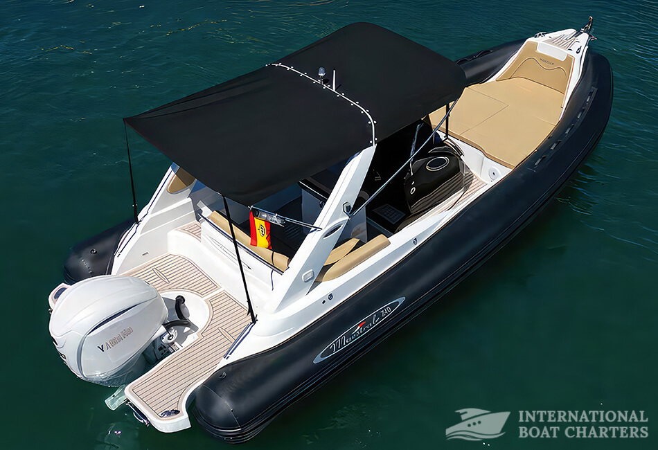 24.6 Ft Maestrale 740 Wake Semi-Rigid RIB (with License)