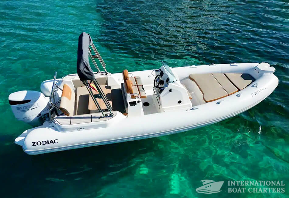 24.6 feet Zodiac Medline 7.5 Semi-Rigid RIB 