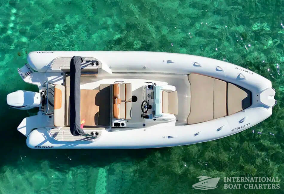 24.6 feet Zodiac Medline 7.5 Semi-Rigid RIB 